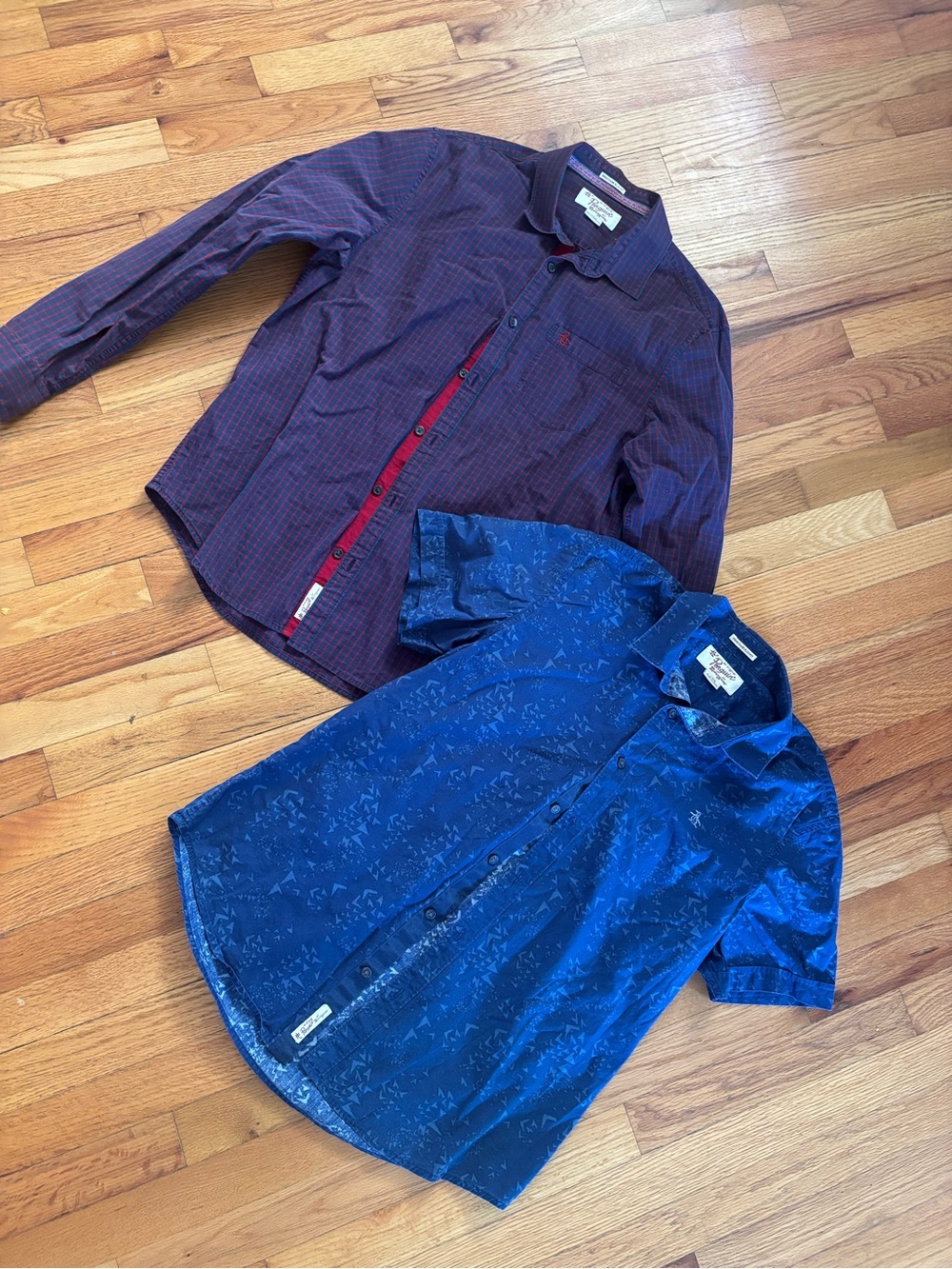 2 Penguin Shirts. One long sleeve, one short sleeve.